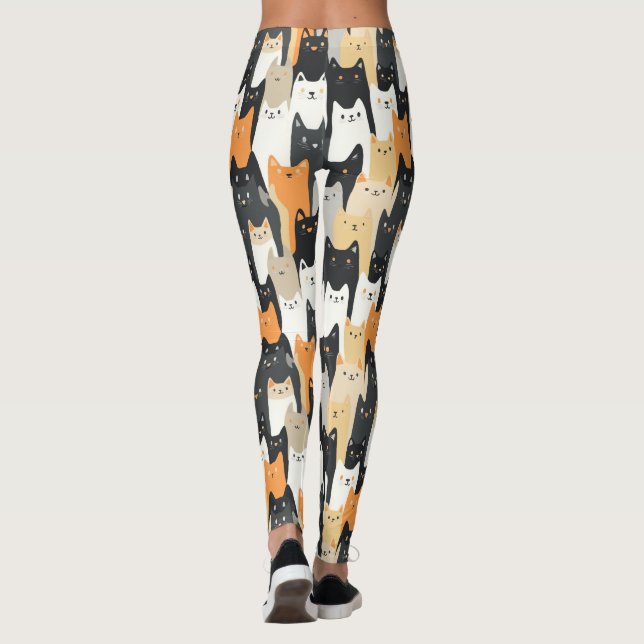 Kitty Cat-moflage Legging (Baksida)