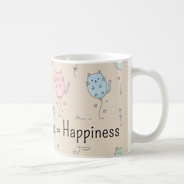 Kitty Cat | Purrfekt Kattälskares Kaffemugg (Höger)