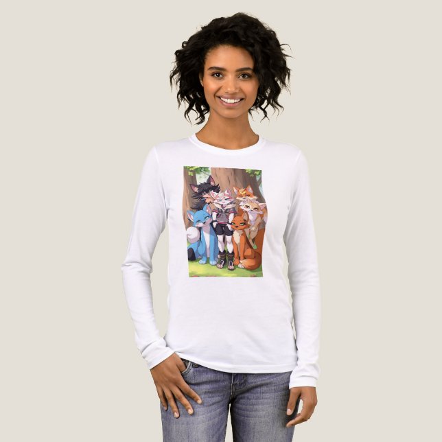 Kitty Club Too T Shirt (Hel framsida)