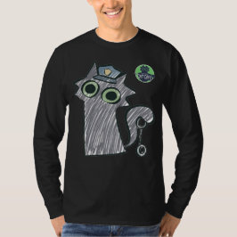 Kitty Cop – Purrtect & Serve Herr T Shirt