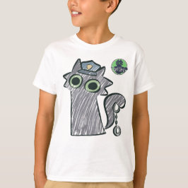 Kitty Cop – Purrtect & Serve Kids T Shirt