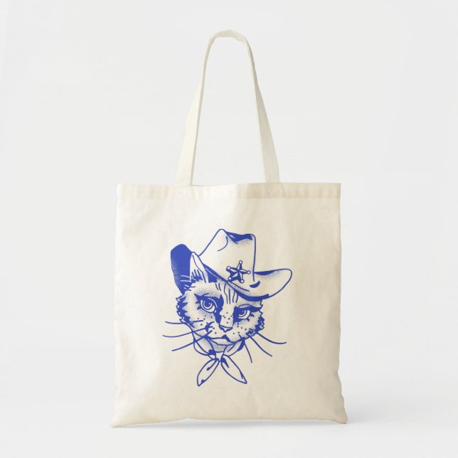 Kitty-handväskan Tygkasse (Framsidan)