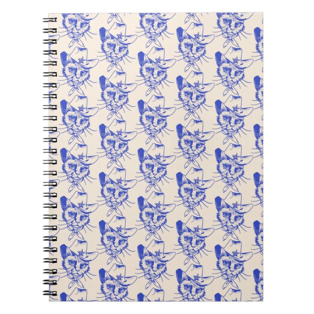 Kitty Notebook Anteckningsbok (Framsidan)