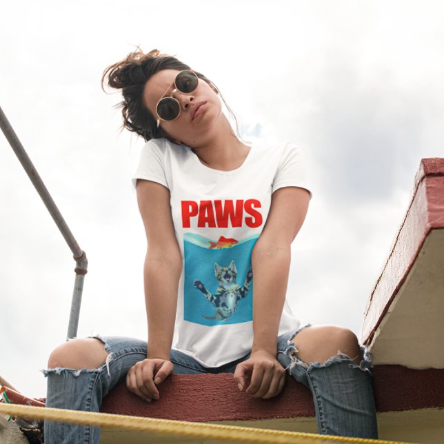 Kitty Paws/Jaws T Shirt (Skapare uppladdad)