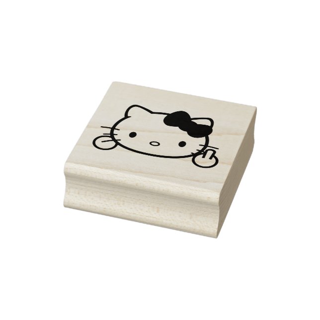 Kitty Rubber Stamp Stämpel (Stämpel)