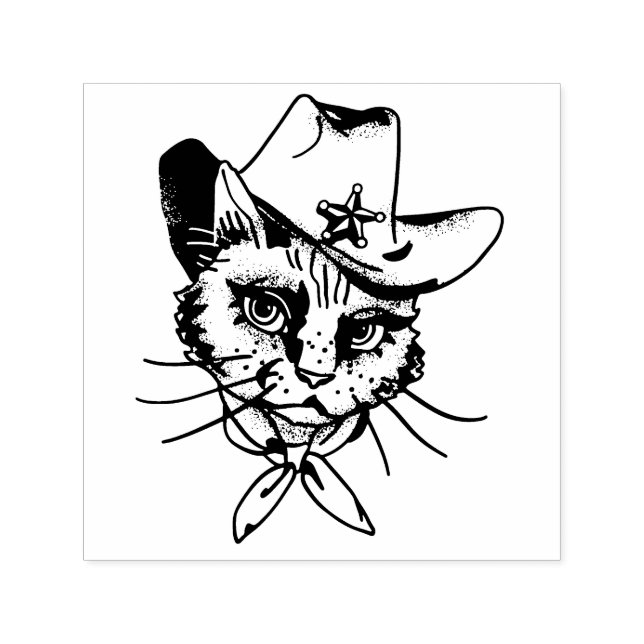 Kitty Självbläckande stämpel (Design)