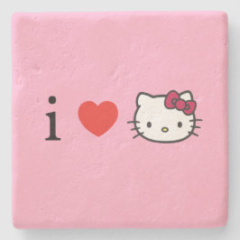 Kitty Stone Coaster Stenunderlägg