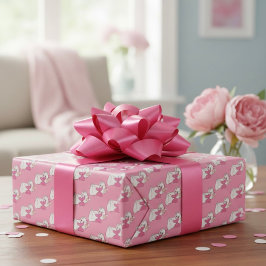 Kitty Wrapping Paper Presentpapper