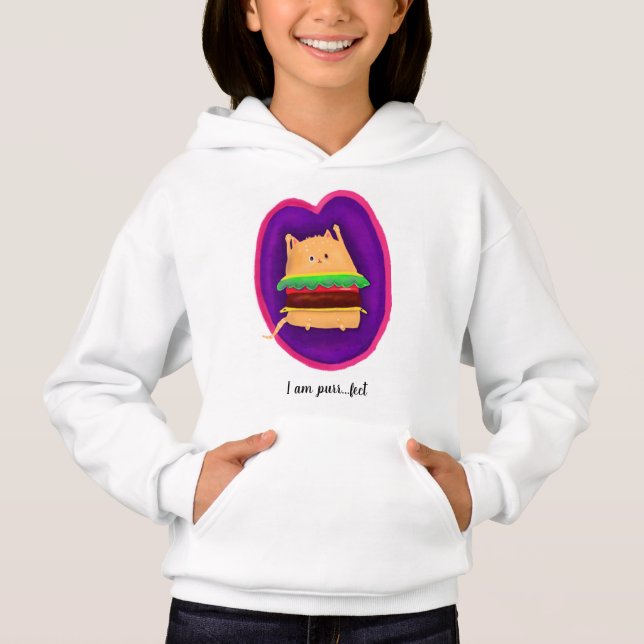 Kittyburger T Shirt (Framsida)