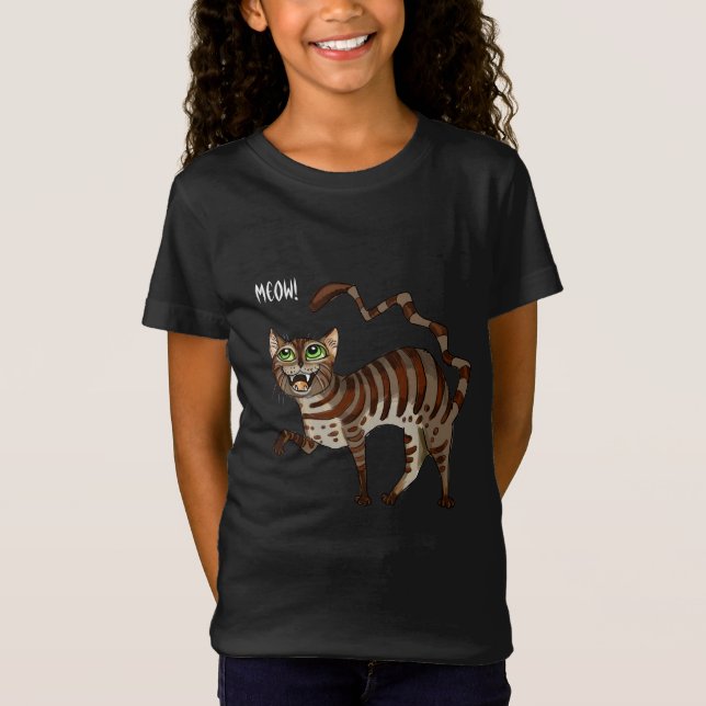 KittyCats mö! T-Shirt (Framsida)