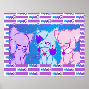 KITTYDOG-AFFISCH POSTER