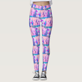 KITTYDOG-damasker Leggings