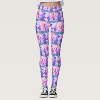 KITTYDOG-damasker Leggings