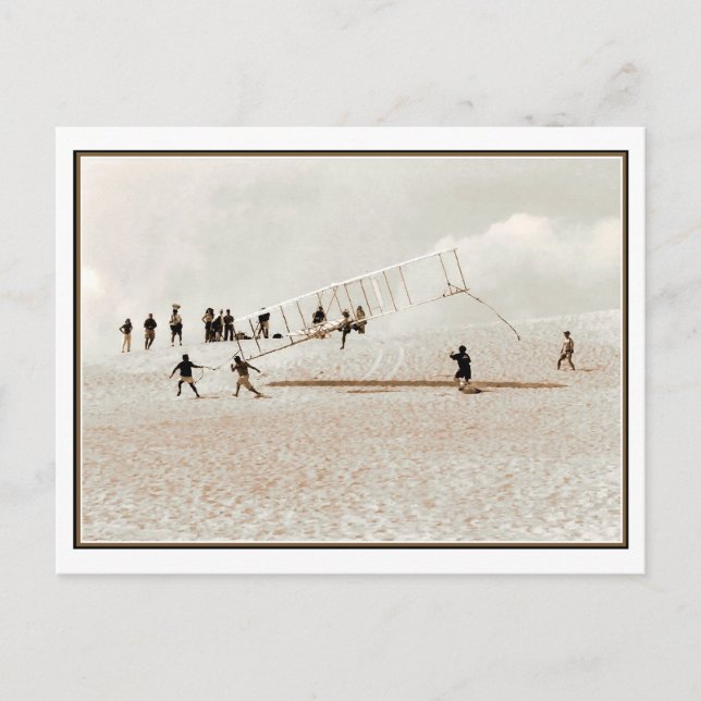 Kittyhawk Practice Flight Vykort (Framsida)