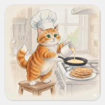 Kittykök, Klistermärken