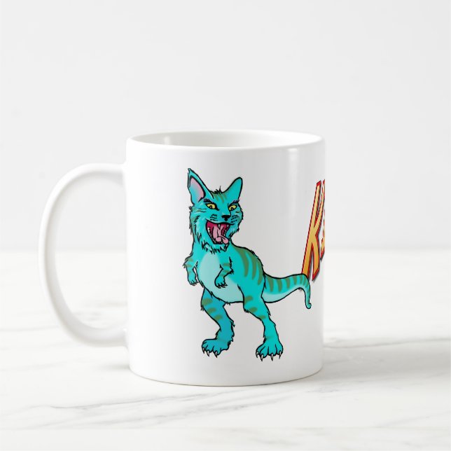 KITTYSAURUS™ Mugg (Vänster)
