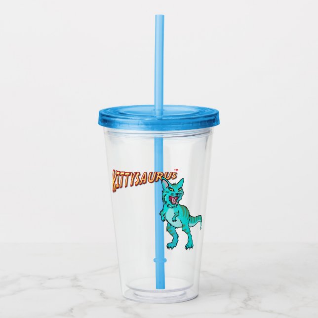 KITTYSAURUS™ PLASTMUNK TAKE AWAY MUGG (Framsida)