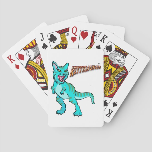 KITTYSAURUS™ spelkort (Baksidan)