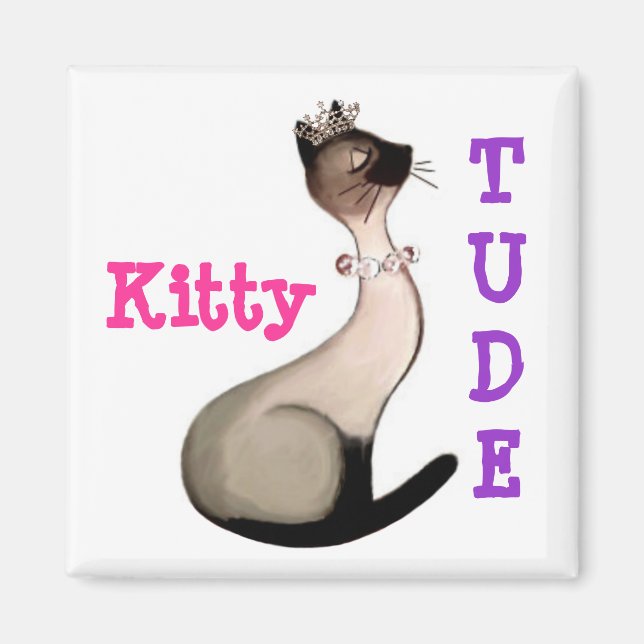 KittyTUDE magnets Magnet (Framsidan)
