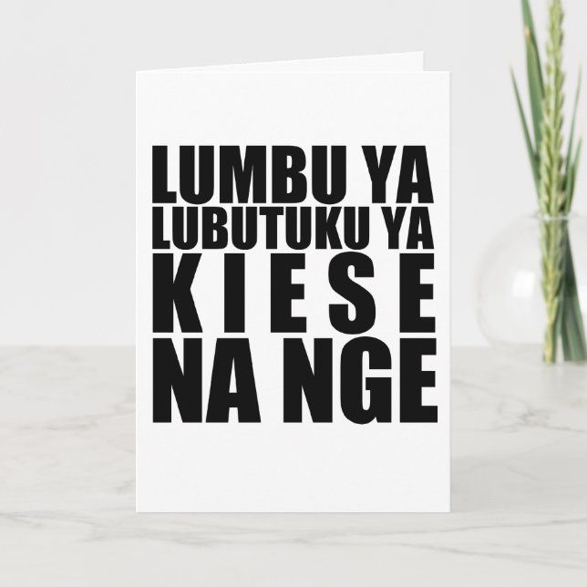 Kituba Kort (Framsida)