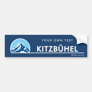 Kitzbühel Österrike berg Bildstämpel Bildekal
