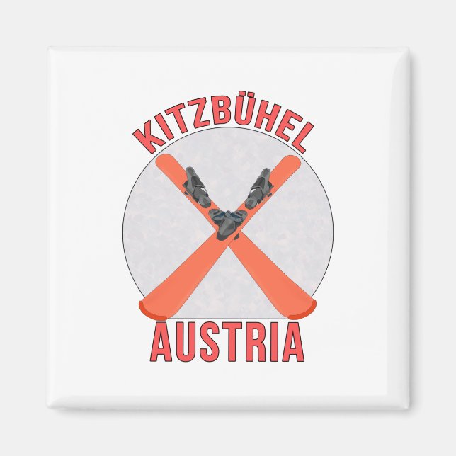 Kitzbühel, Österrike Magnet (Framsidan)