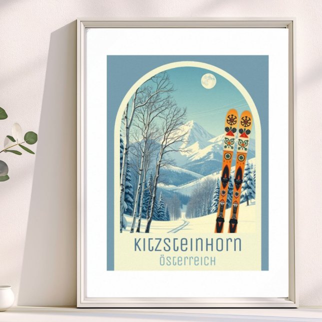 Kitzsteinhorn Österrike skidsemester Affisch (Skapare uppladdad)