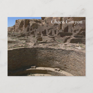 Kiva - Chaco Canyon vykort