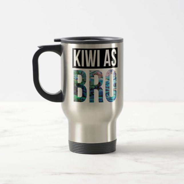 KIWI AS BRO HÄLSNING PAUA RESEMUGG (Vänster)