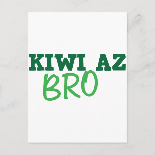 KIWI AZ BRO VYKORT (Framsida)