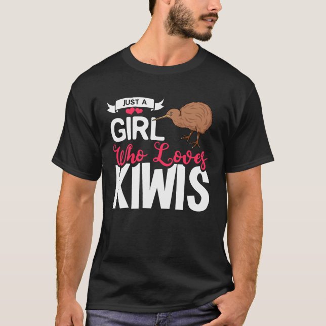 Kiwi Bird  Baby New Zealand  1 T Shirt (Framsida)