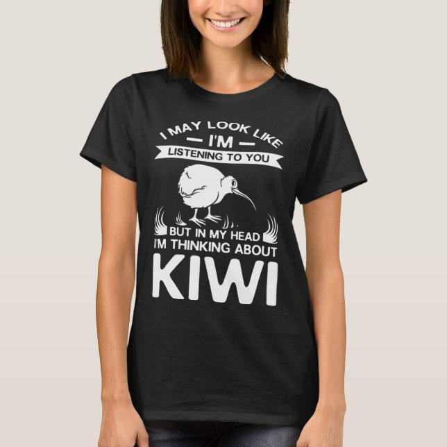 Kiwi Bird  Baby New Zealand  2 T Shirt (Framsida)