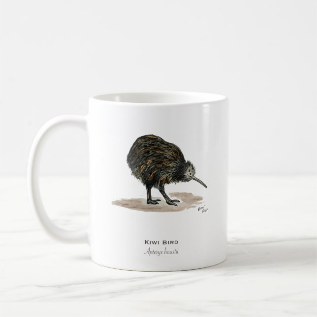 Kiwi Bird Kaffemugg (Vänster)