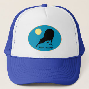 Kiwi Bird & Måne, Nya Zeeland, Bro Mode/ Hat Keps