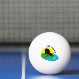 Kiwi Bird & New Zealand Games/Sports Pingisboll