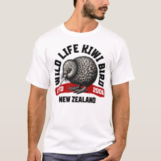 Kiwi Bird – New Zealand T Shirt