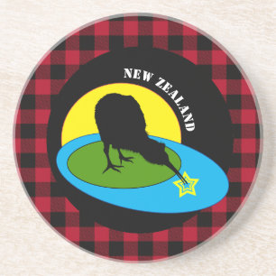 Kiwi Bird & Nya Zeeland, Red Buffalo Play Rustic Underlägg