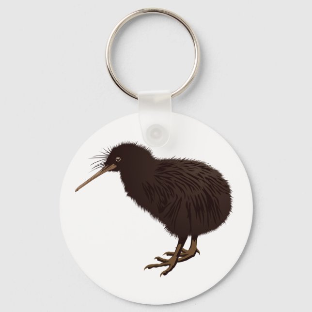 Kiwi Bird Nyckelring (Framsida)