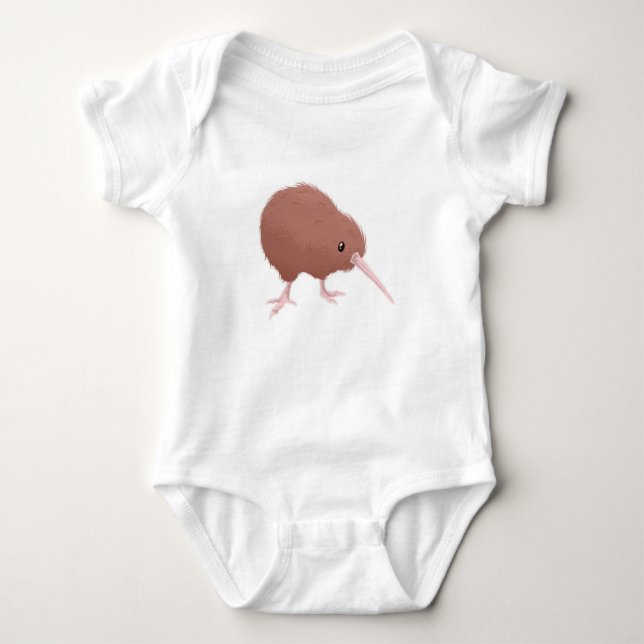 Kiwi Bird T Shirt (Framsida)