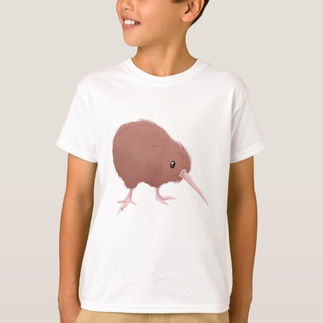 Kiwi Bird T Shirt (Framsida)