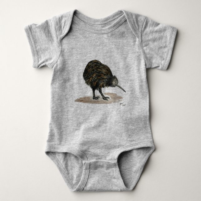 Kiwi Bird T Shirt (Framsida)