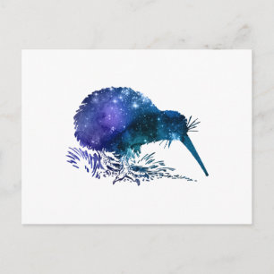 Kiwi Bird Vykort
