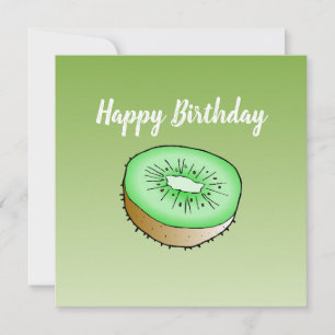Kiwi Birthday Card Kort