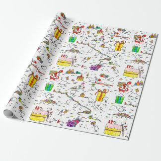 Kiwi Birthday Wrapping Papper av Nicole Janes Presentpapper
