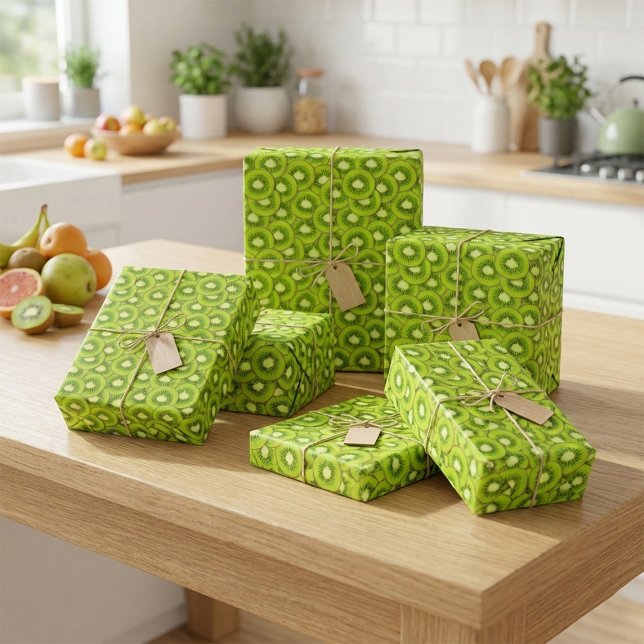 Kiwi Burst Presentpapper (Skapare uppladdad)