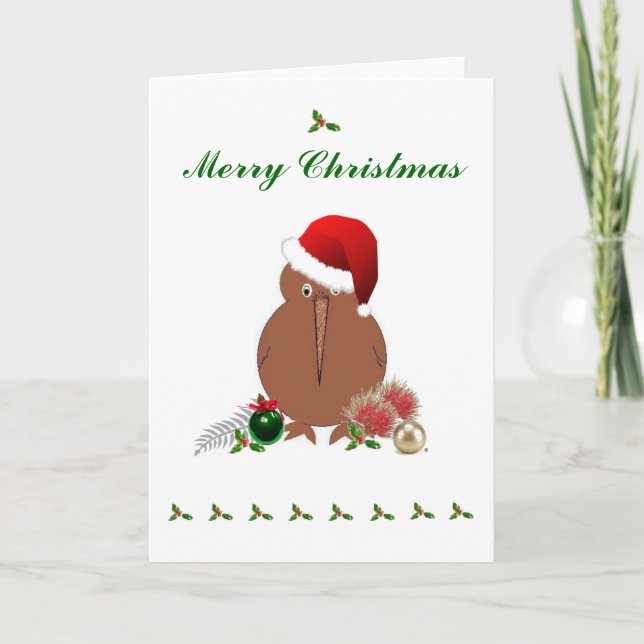 KIWI CHRISTMAS-KORT HELGKORT (Framsida)