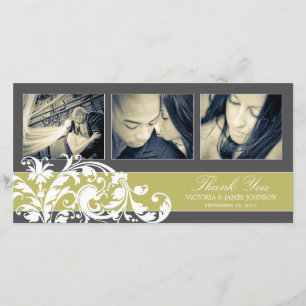KIWI FLOURISH BRÖLLOP TAANK DIG CARD TACK KORT