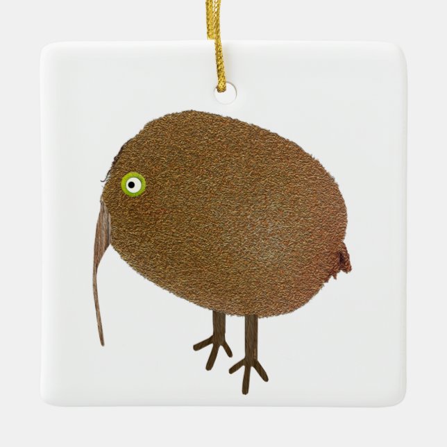 Kiwi Fruit Bird Ornament (Framsida)