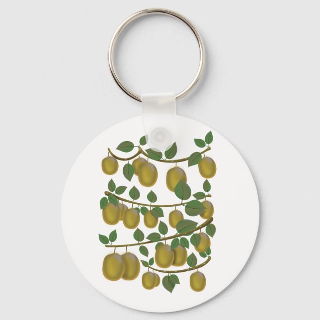Kiwi Fruit Nyckelring (Framsida)