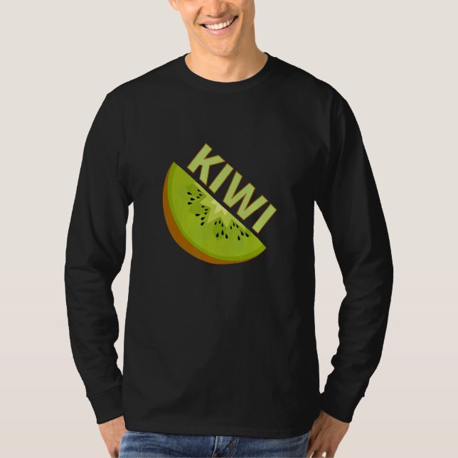 Kiwi Frukt För Strand T Shirt (Framsida)